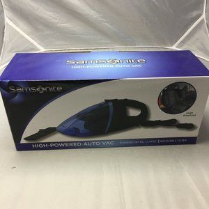 Samsonite High Powered Auto Vac Vacuum DC 12 Volt Washable Filter Car Portable